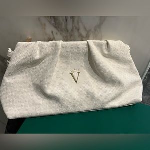 Valmont makeup leather pouch (brand new)